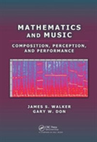 Mathematics and Music : Composition, Perception, and Performance