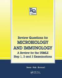 Review Questions for Microbiology and Immunology : A Review for the USMLE, Step 1, 2 and 3 Examinations