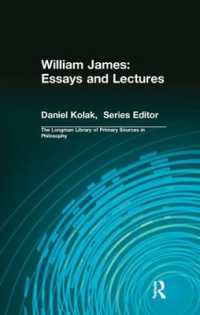 William James: Essays and Lectures