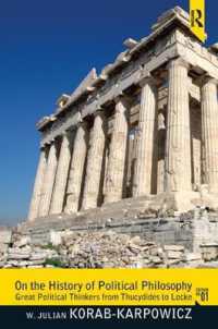 On the History of Political Philosophy : Great Political Thinkers from Thucydides to Locke