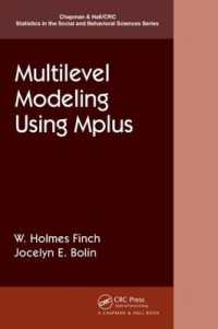 Multilevel Modeling Using Mplus (Chapman & Hall/crc Statistics in the Social and Behavioral Sciences)