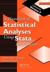 Handbook of Statistical Analyses Using Stata （4TH）