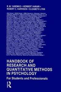 Handbook of Research and Quantitative Methods in Psychology : For Students and Professionals