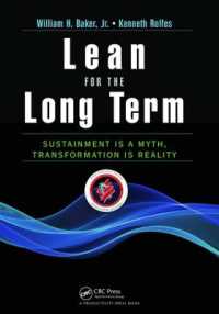 Lean for the Long Term : Sustainment is a Myth, Transformation is Reality