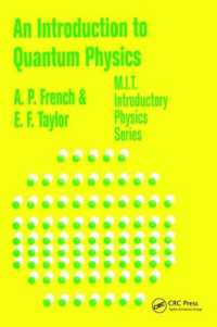 An Introduction to Quantum Physics (Mit Introductory Physics Series)