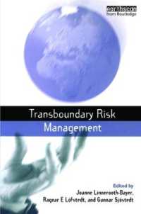 Transboundary Risk Management (Earthscan Risk in Society)