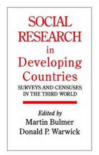 Social Research in Developing Countries : Surveys and Censuses in the Third World
