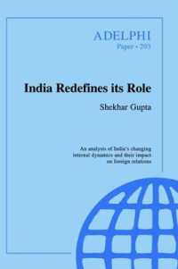 India Redefines its Role (Adelphi series)