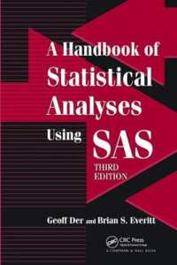 A Handbook of Statistical Analyses using SAS （3RD）