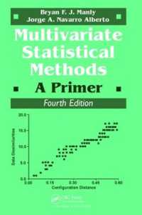 Multivariate Statistical Methods : A Primer, Fourth Edition （4TH）