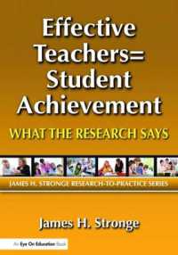 Effective Teachers=Student Achievement : What the Research Says