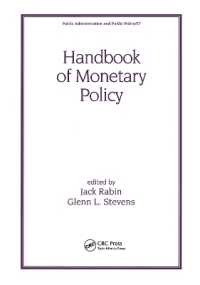 Handbook of Monetary Policy