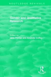 Gender and Qualitative Research (1996) (Routledge Revivals)