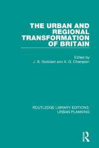 The Urban and Regional Transformation of Britain (Routledge Library Editions: Urban Planning)