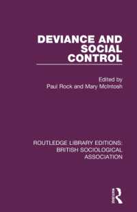 Deviance and Social Control (Routledge Library Editions: British Sociological Association)
