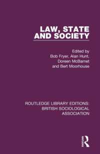 Law, State and Society (Routledge Library Editions: British Sociological Association)