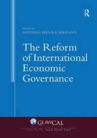 The Reform of International Economic Governance (Global Law and Sustainable Development)