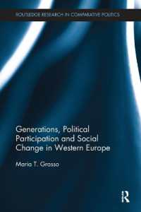 Generations, Political Participation and Social Change in Western Europe (Routledge Research in Comparative Politics)