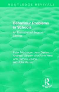 Behaviour Problems in Schools : An Evaluation of Support Centres (Routledge Revivals)