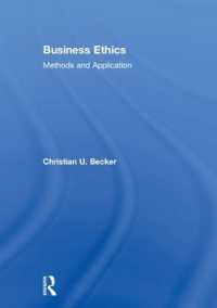 Business Ethics : Methods and Application