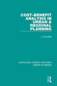 Cost-Benefit Analysis in Urban & Regional Planning (Routledge Library Editions: Urban Planning)