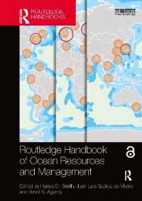 ラウトレッジ版 海洋資源管理ハンドブック<br>Routledge Handbook of Ocean Resources and Management (Routledge Environment and Sustainability Handbooks)