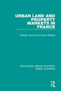 Urban Land and Property Markets in France (Routledge Library Editions: Urban Planning)