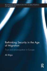 Rethinking Security in the Age of Migration : Trust and Emancipation in Europe (Routledge Research on the Global Politics of Migration)