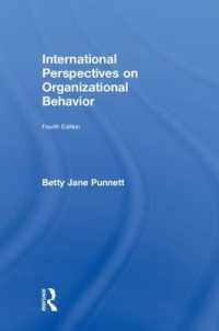 組織行動への国際的視点（第４版）<br>International Perspectives on Organizational Behavior （4TH）