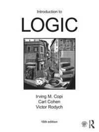 論理学入門（第１５版）<br>Introduction to Logic （15TH）