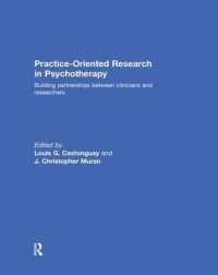 Practice-Oriented Research in Psychotherapy : Building partnerships between clinicians and researchers