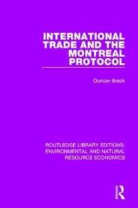 International Trade and the Montreal Protocol (Routledge Library Editions: Environmental and Natural Resource Economics)
