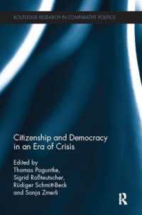 Citizenship and Democracy in an Era of Crisis : Essays in honour of Jan W. van Deth (Routledge Research in Comparative Politics)