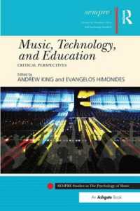 Music, Technology, and Education : Critical Perspectives (Sempre Studies in the Psychology of Music)
