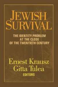 Jewish Survival : The Identity Problem at the Close of the 20th Century