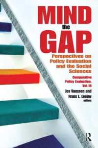 Mind the Gap : Perspectives on Policy Evaluation and the Social Sciences (Comparative Policy Evaluation)