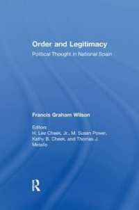 Order and Legitimacy : Political Thought in National Spain (Library of Conservative Thought)