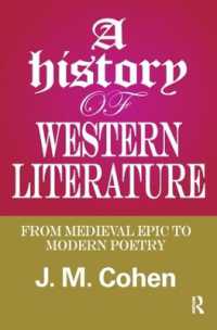 A History of Western Literature : From Medieval Epic to Modern Poetry