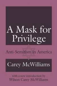 A Mask for Privilege : Anti-semitism in America