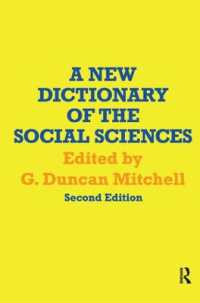 A New Dictionary of the Social Sciences （2ND）