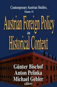 Austrian Foreign Policy in Historical Context (Contemporary Austrian Studies)