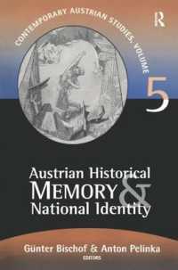 Austrian Historical Memory and National Identity (Contemporary Austrian Studies)