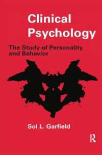 Clinical Psychology : The Study of Personality and Behavior
