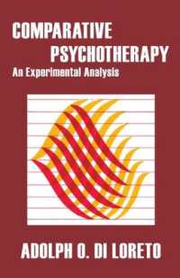 Comparative Psychotherapy : An Experimental Analysis