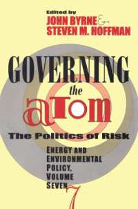 Governing the Atom (Energy and Environmental Policy Series)