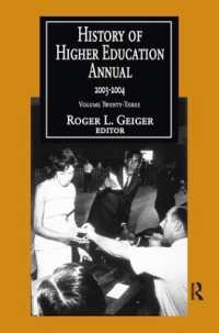 History of Higher Education Annual: 2003-2004 (History of Higher Education Annual)