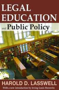 Legal Education and Public Policy