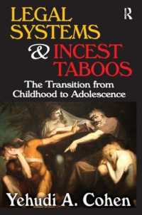 Legal Systems and Incest Taboos : The Transition from Childhood to Adolescence