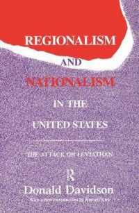 Regionalism and Nationalism in the United States : The Attack on 'Leviathan'