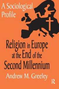 Religion in Europe at the End of the Second Millenium : A Sociological Profile